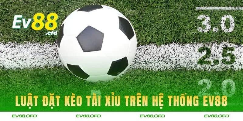Luật đặt kèo O/U trên hệ thống EV88