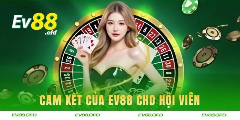 Cam kết của EV88 cho hội viên khi tham gia cá cược
